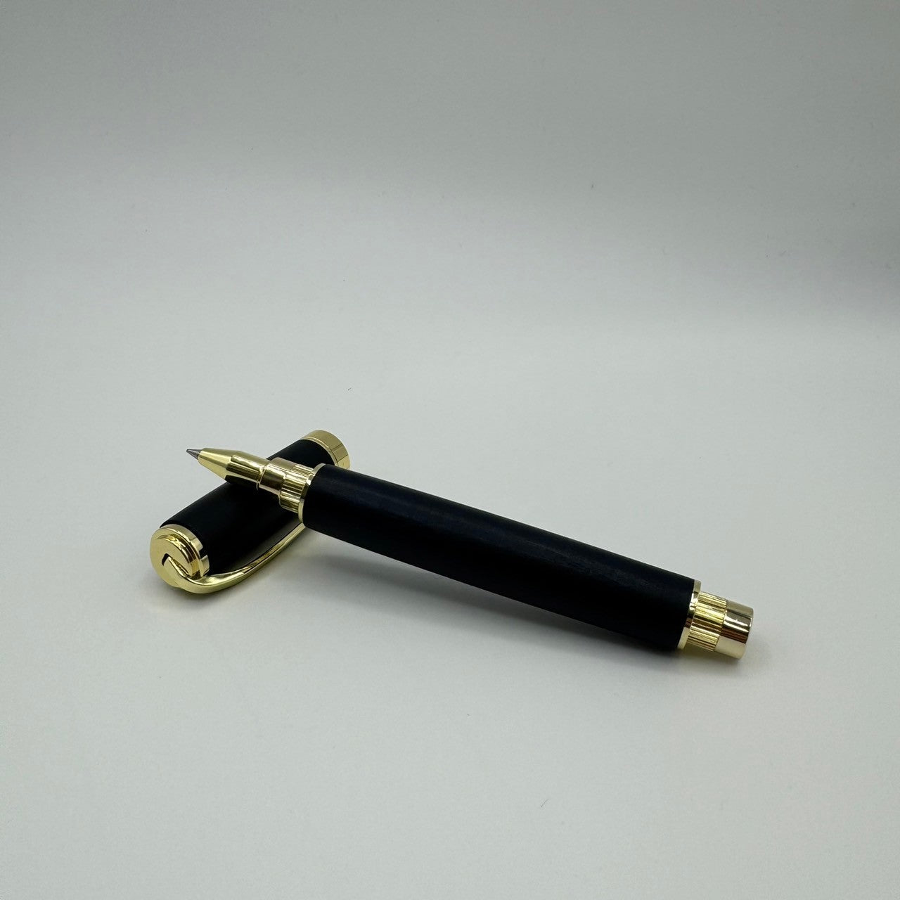 オリーブボールペン 藍染め