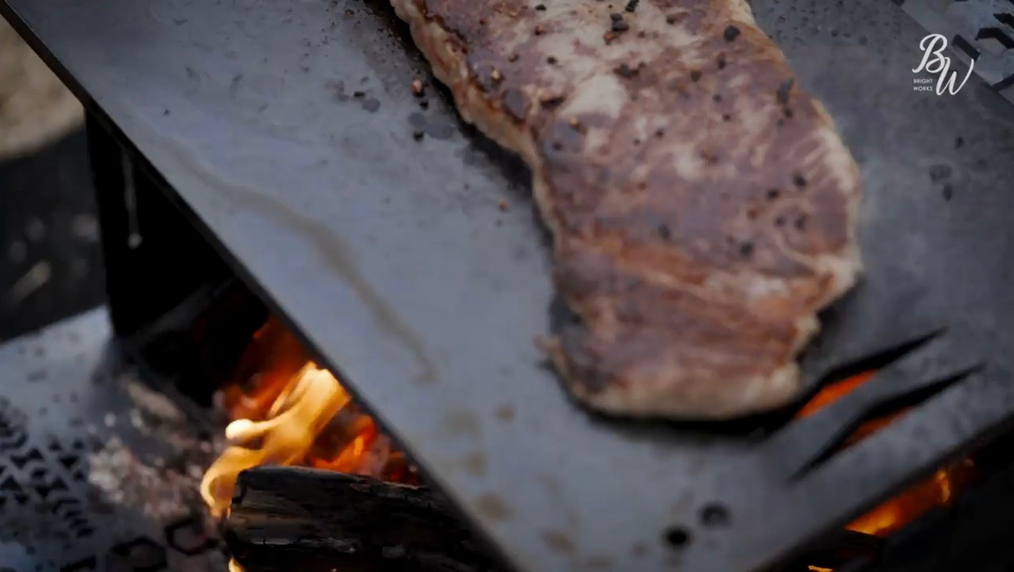 グリル鉄板L 9㎜厚 和柄,オルテガ柄共通(オプション部品)