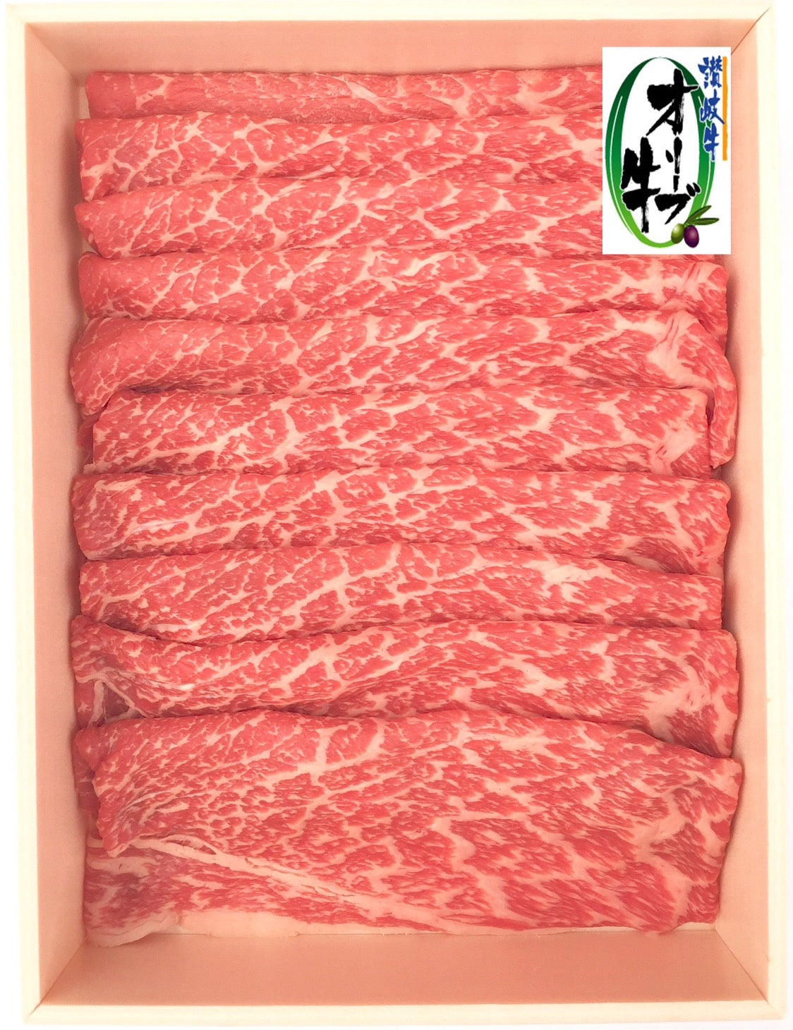 オリーブ牛 モモすき焼き用400g