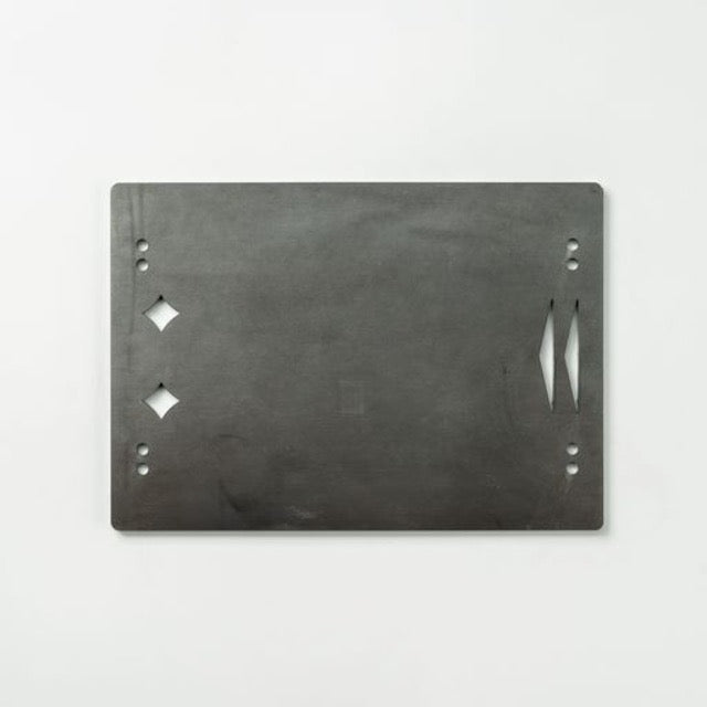 グリル鉄板L 9㎜厚 和柄,オルテガ柄共通(オプション部品)