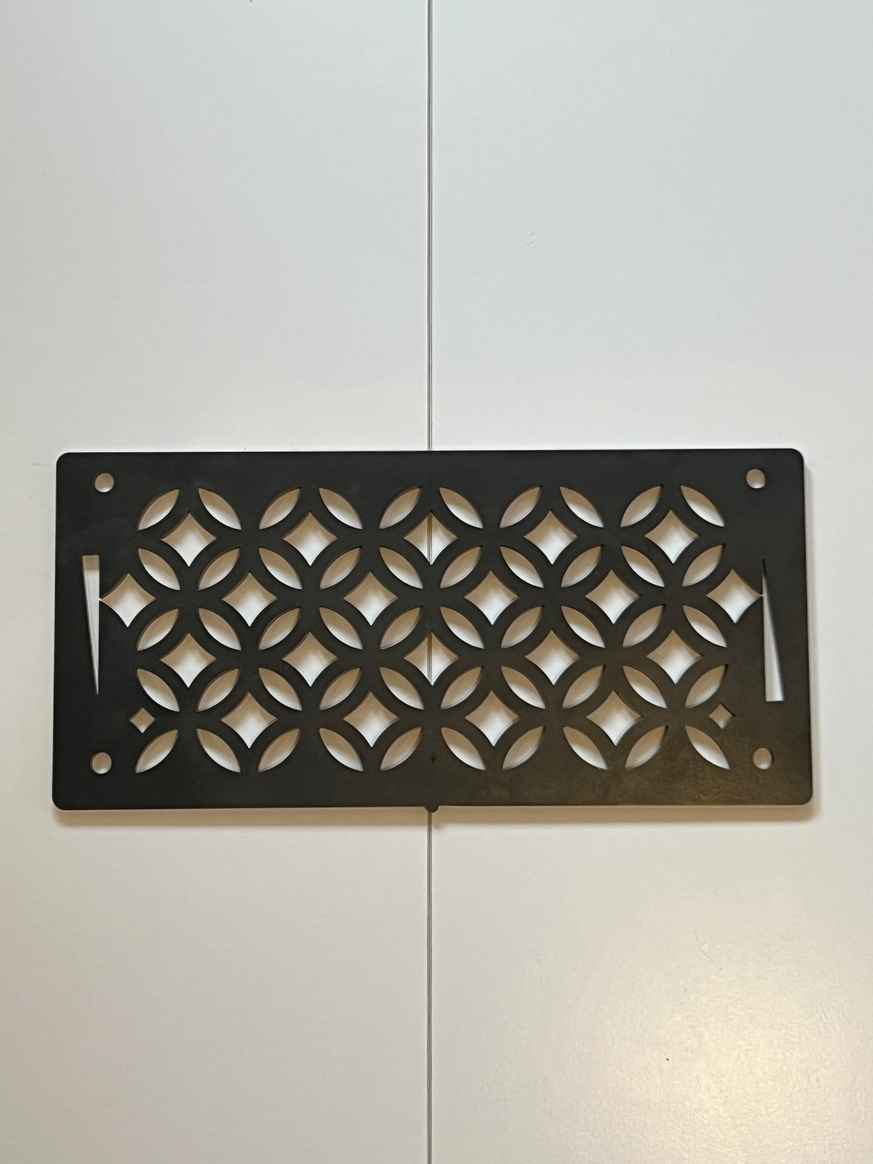 グリル鉄板S和柄 6㎜厚(オプション部品)