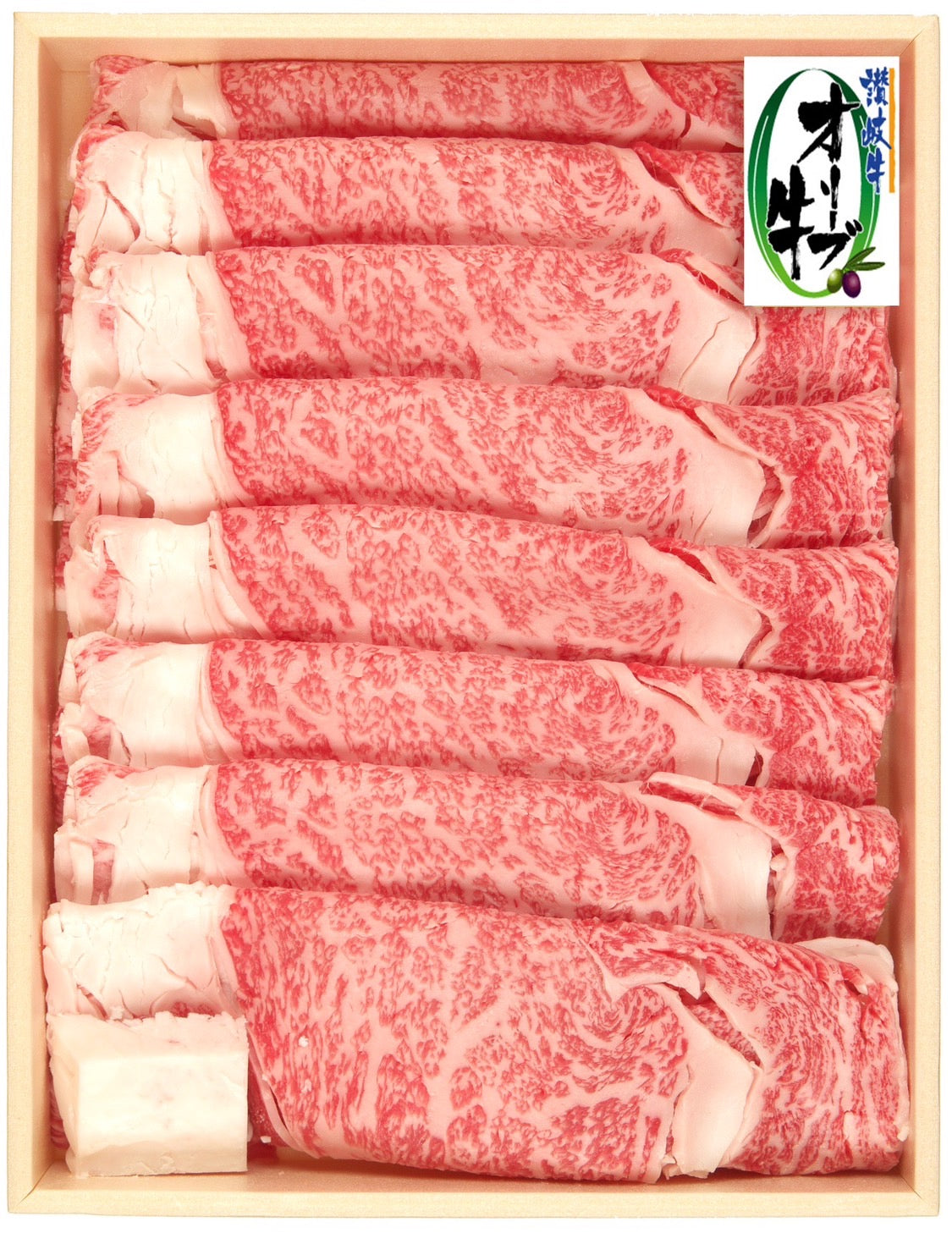 オリーブ牛 ロースすき焼き用400g